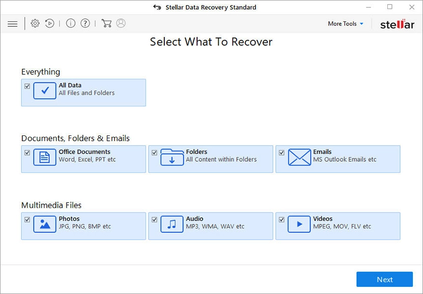 Windows Data Recovery Screenshots