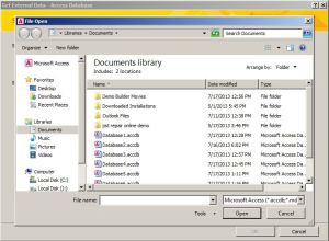 Recover Corrupt MS Access database files