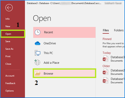 How to Fix Access database Errors