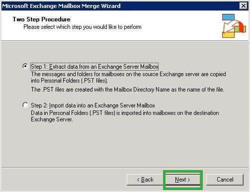 Steps to Convert Exchange EDB to PST file