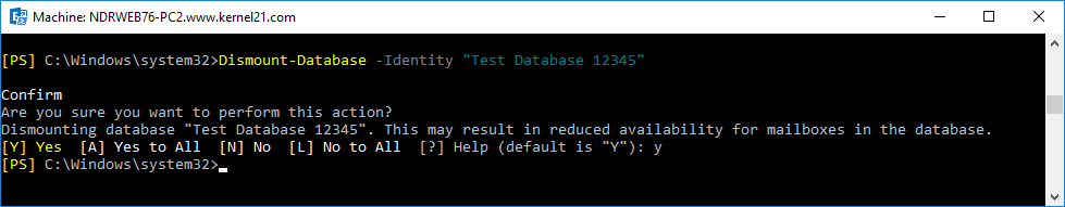 Recover Damaged Exchange Server Database