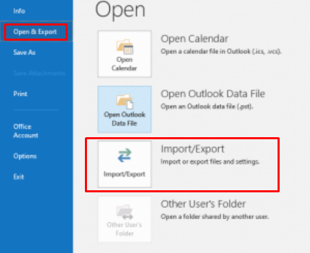 Manual Steps to Migrate Outlook emails to IMAP Server