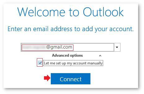 Steps for moving emails from Gmail into MS Outlook
