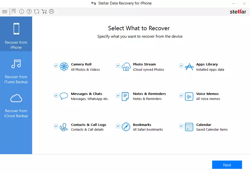 iPod Data Recovery Screenshots