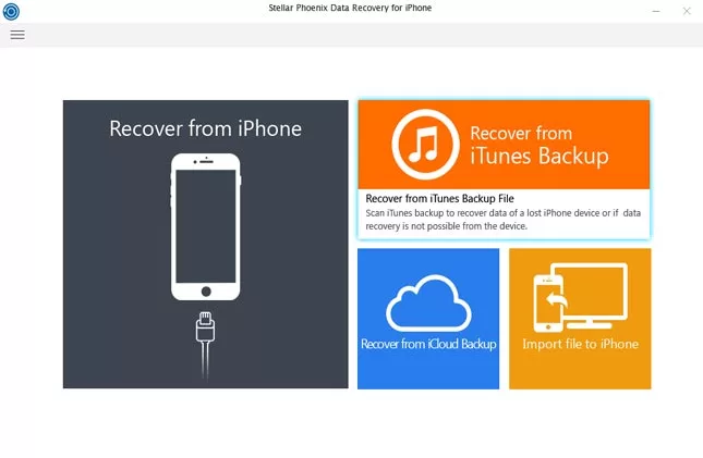 iTunes Data Recovery Software Screenshots