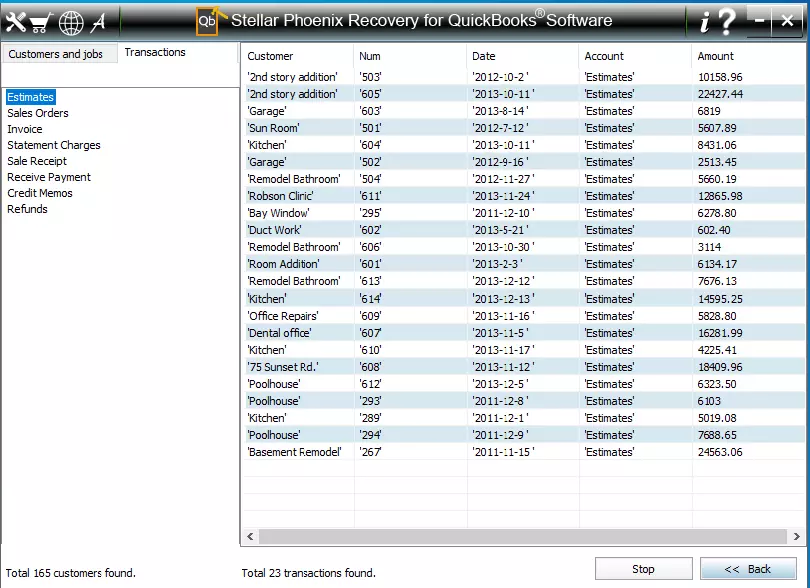 Successfully save recovered Quickbooks files